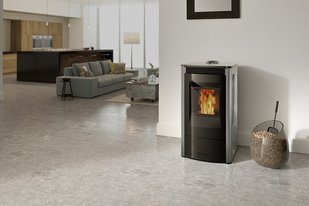 ALLURE 50 PELLET STOVE STAINLESS STEEL