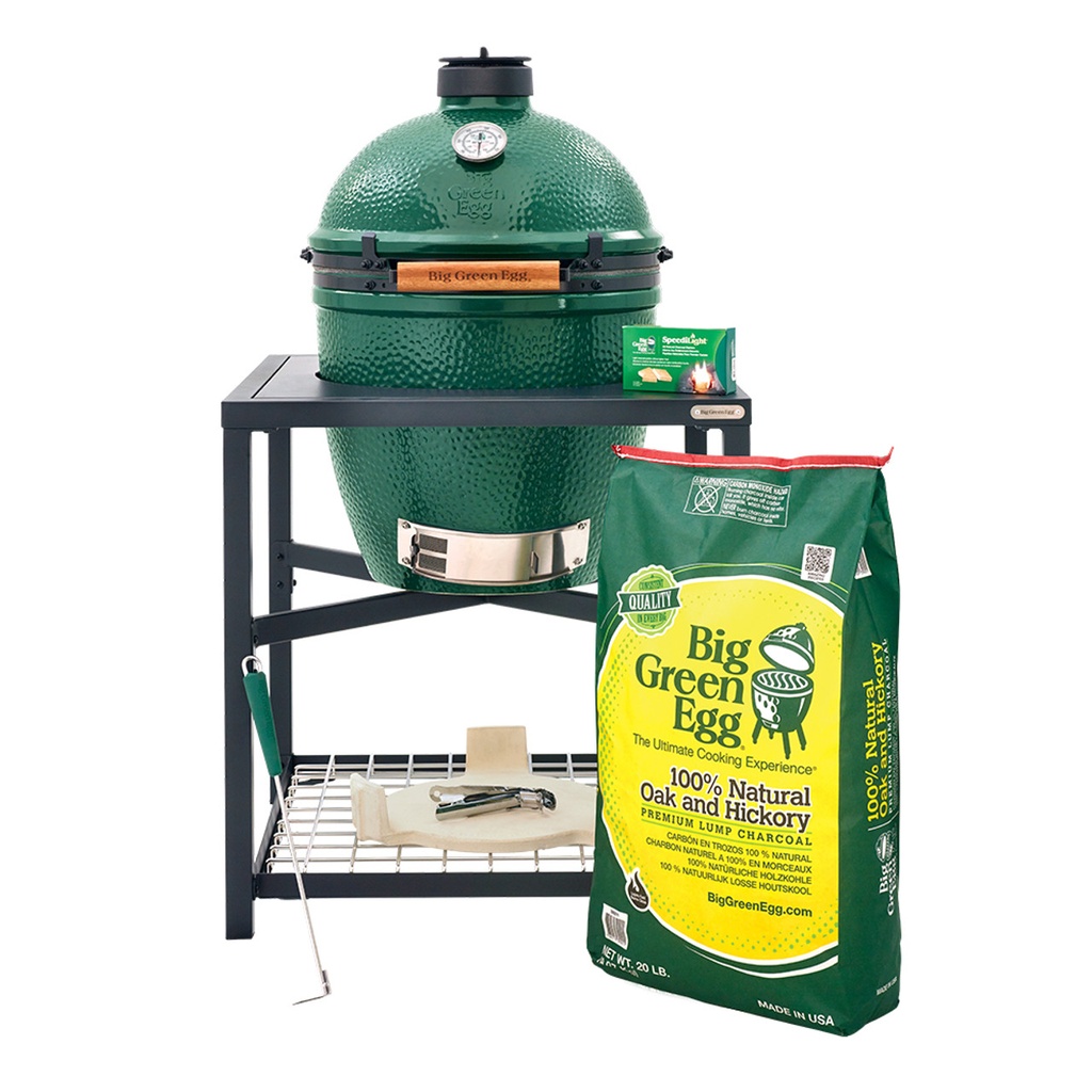 Large Big Green EGG in Modular Nest Package