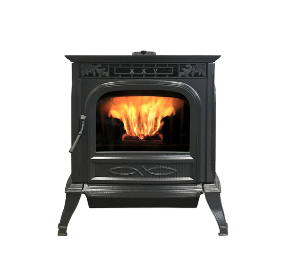 XXV-TC Pellet Stove-Matte Black