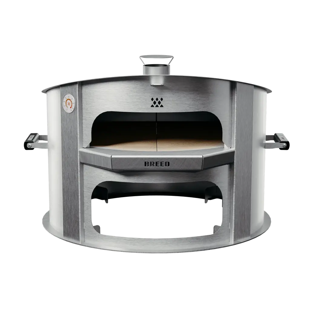 Live-Fire Pizza Oven - Stainless Steel